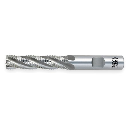 OSG End Mill, Roughing, Co, 2 In, 8 FL, Sq End 4921100