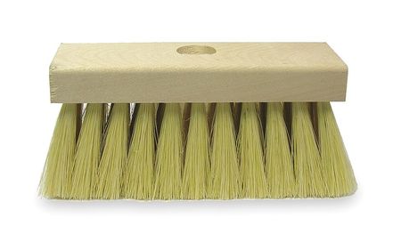 TOUGH GUY Roof Brush, White, 7 In 2PYW3