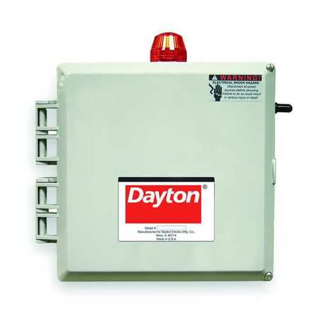 DAYTON Motor/Pump Control Box, 208/240/480V 2PZH1