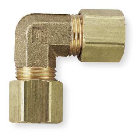 PARKER 1/4" Compression Brass Union Elbow 10PK 165C-4
