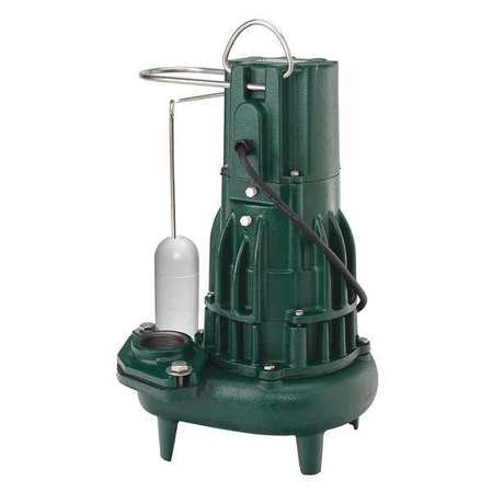 ZOELLER Waste-Mate 1 HP 3" Auto Submersible Sewage Pump 230V Vertical D284