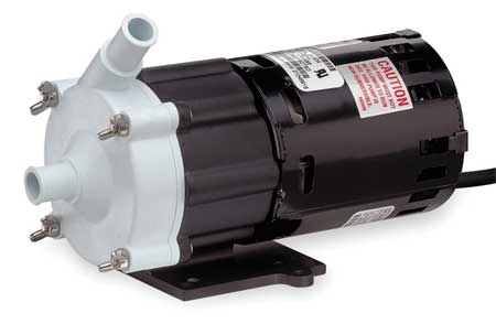 Little Giant Pump 1/50 HP Polypropylene Magnetic Drive Pump 115V 5/8" OD 581030