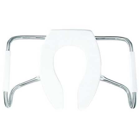 Bemis Toilet Seat, Without Cover, Plastic, Elongated, White MA2155T-000
