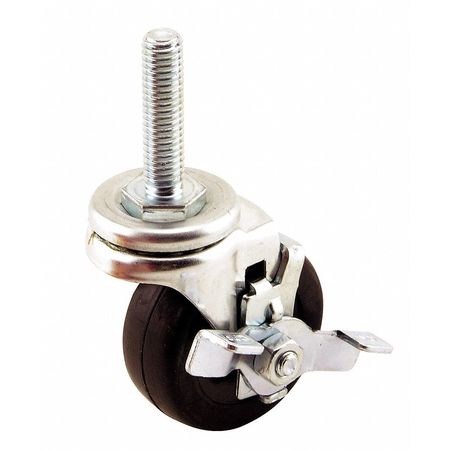 80/20 Swivel Caster W/Brake, For Extrusions 2299