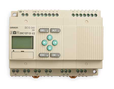 OMRON Programmable Relay, 12-24VDC ZEN-20C1DT-D-V2