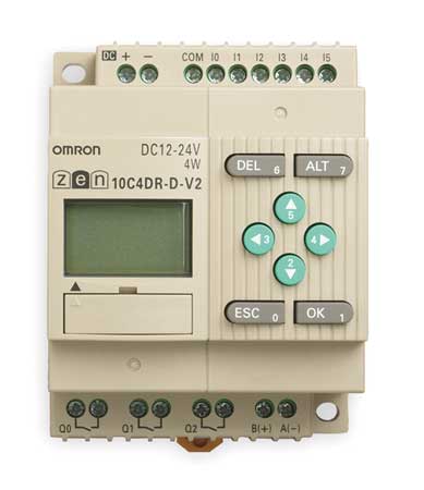 OMRON Programmable Relay, 12-24VDC ZEN-10C4DR-D-V2