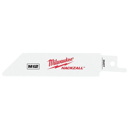 Milwaukee Tool M12 Hackzall Blade-Duct 49-00-5424