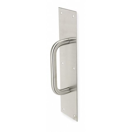 ROCKWOOD Pull Plate, Barrier-Free, Antimicrobial 102 X 70A.28