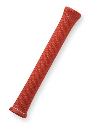 TECHFLEX Spark Plug Boot SleevIng, 7.50 In, Red, PK8 UUN7.50RD