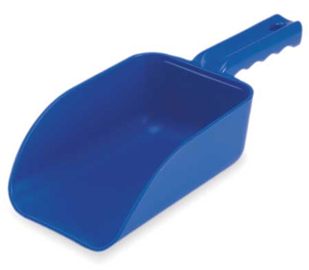 Remco Small Hand Scoop, Poly, 32 Oz, Blue 64003