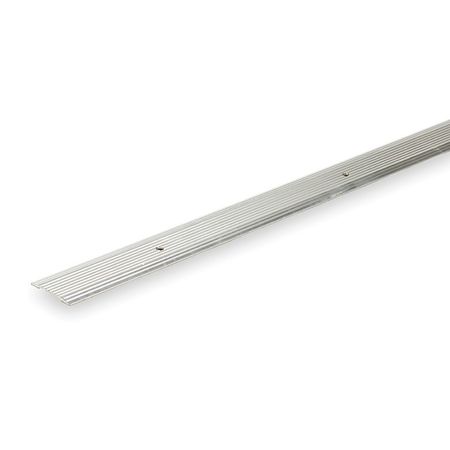 Zoro Select Seam Binder, 1-1/4 x 96 In, Fluted, Silver 43732