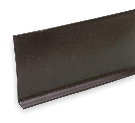 Zoro Select Wall Base Molding, Brown, 720 In. L 2RRX1