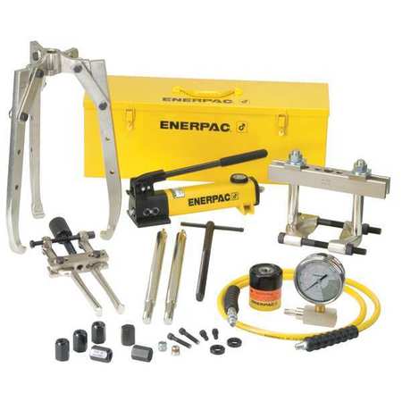 Enerpac BHP1752, 14 Ton, Hydraulic Master Puller Set with Hand Pump BHP1752