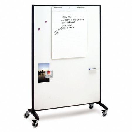 Quartet Divider Panel, Dry-Erase/Fabric, 72x48 In 6640MB