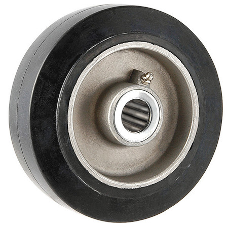 Zoro Select Caster Wheel, 350 lb., 5 D x 2 In. 2RYX7