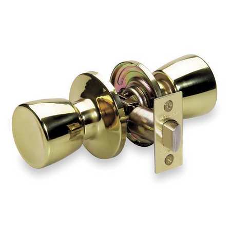 MASTER LOCK Knob Lockset, Mechanical, Passage, Grd. 3 TUO0403/T6P