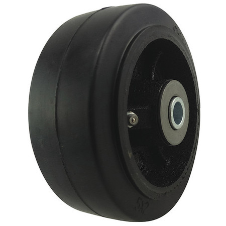 ZORO SELECT Caster Wheel, 500 lb., 5 D x 2 In. 2RZJ7