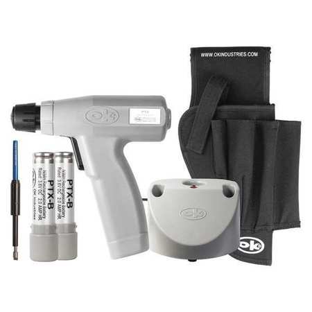 OK INDUSTRIES Cordless Wrap/Unwrap Kit w/DFB, 6 Pc PTX-KIT1DH