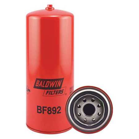 Baldwin Filters Fuel Filter, 9-1/32 x 3-11/16 x 9-1/32 In BF892