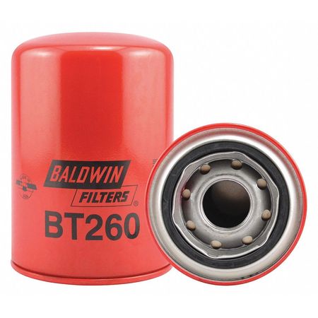 BALDWIN FILTERS Hydraulic/Transmission Filter, 5-3/8 In BT260