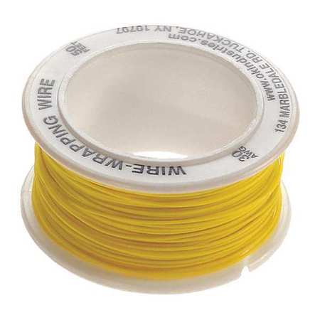 OK INDUSTRIES 30 AWG Wire Wrapping Wire 50 ft. YL R-30Y-0050