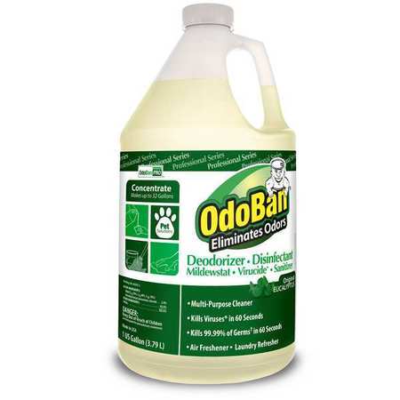 Odoban Professional Deodorizer, Size 1 gal., Eucalyptus, PK4 911062-G