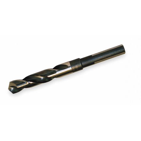 Cle-Line 118° Silver & Deming Drill with 1/2 Reduced Shank Cle-Line 1877 Black & Gold HSS RHS/RHC 35/64 C17033