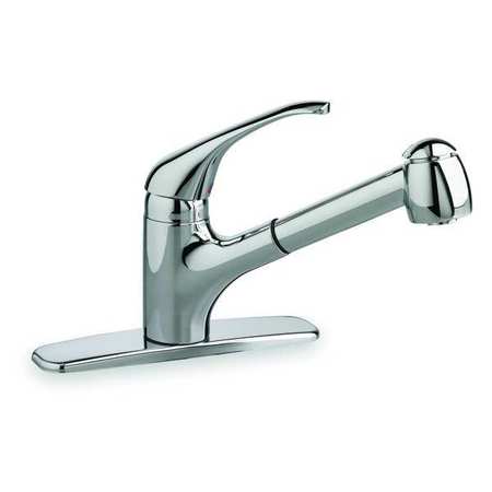 American Standard Manual, Single Hole Only Mount, 1 Hole Straight Kitchen Faucet 4205104.002