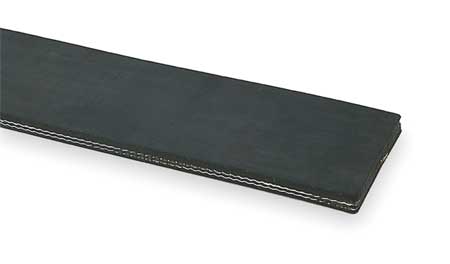 APACHE Conveyor Belt, Blk Rubber, 100 Ft x 6 In 28000705