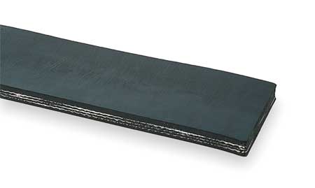 APACHE Conveyor Belt, Blk Rubber, 100 Ft x 6 In 28000805