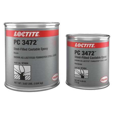 Loctite Gray Fixmaster® Steel Liquid, 4 lb. Kit 235618