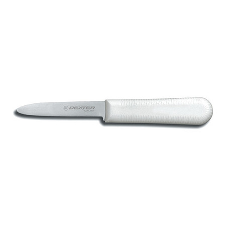 DEXTER RUSSELL Clam Knife, 3 In, Poly, White 10443