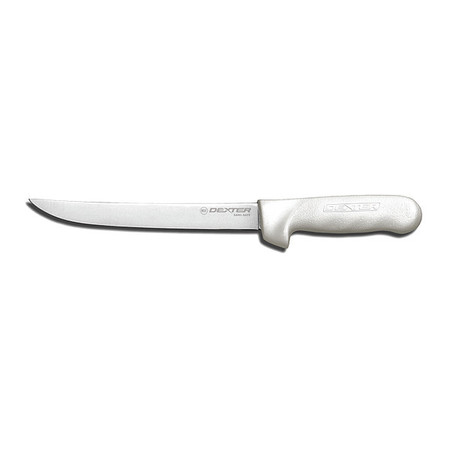 Dexter Russell Fillet Knife, Wide, 8 In, Poly, White 10223