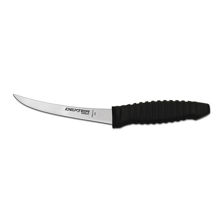 Dexter Russell Boning Knife, Semi-Flex, 6 In, Poly, Black 26843