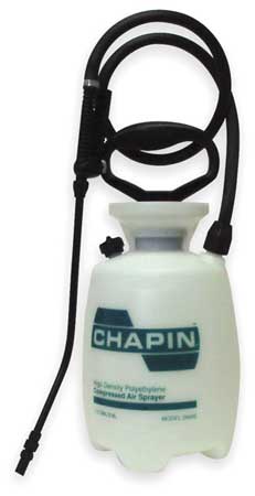Chapin 1 gal. Industrial Janitorial/Sanitation Sprayer, Polyethylene Tank, Cone Spray Pattern 2608E