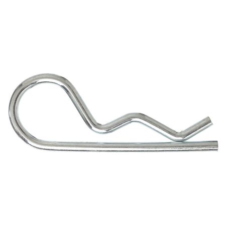 ZORO SELECT Cotter Pin, Hairpin, 11/64"Dx3-1/2" L, PK10, Length: 3-1/2" 2UJR2