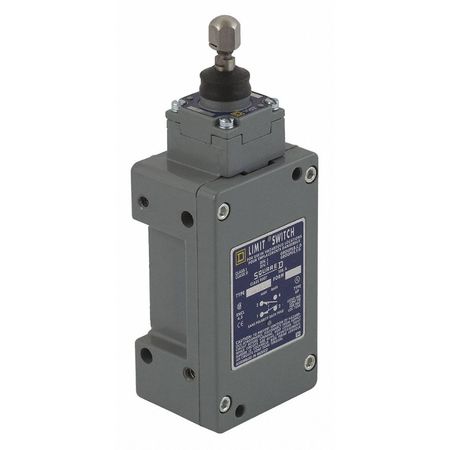 TELEMECANIQUE SENSORS Hazardous Location Limit Switch, Adjustable Push, Rod, 1NC/1NO, 10A @ 600V AC 9007CR53ED