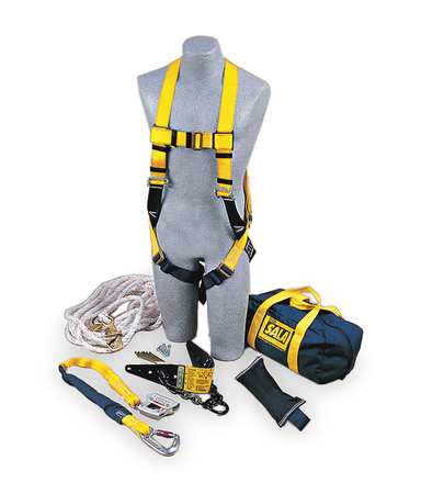 3M Dbi-Sala Harness and Vertical Lifeline Kit, Size: Universal 2104168