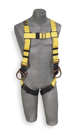 3M DBI-SALA Full Body Harness, Universal, Repel(TM) Polyester 1103875