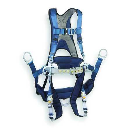 3M Dbi-Sala Full Body Harness, M, Polyester 1108651