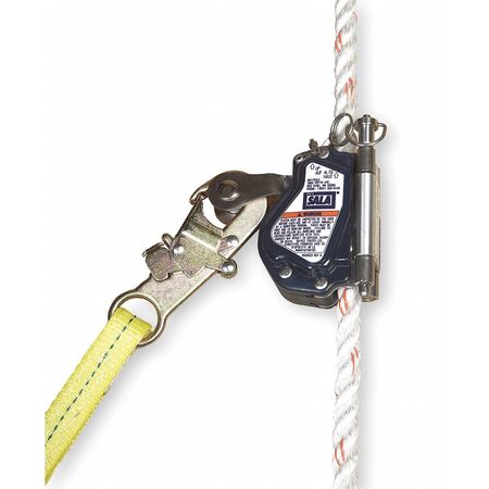 3M Dbi-Sala Rope Grab, For Rope Size 5/8", Stainless Steel 5000335