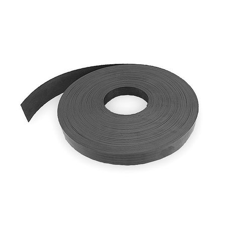 Zoro Select Magnetic Strip, 100 ft. L, 1 In W, Features: Plain 2VAH5