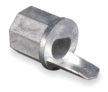 LEGRAND Conduit Connector, Galvanized Steel 5782