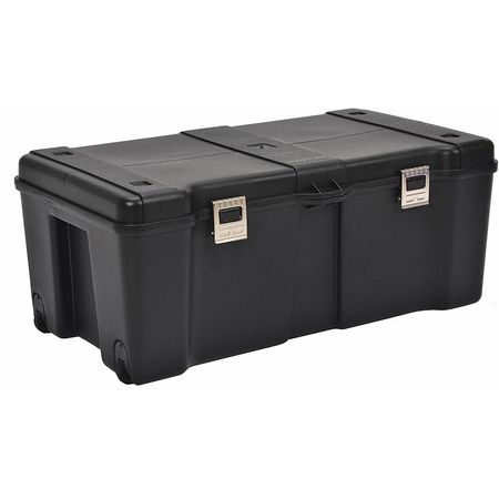Contico Rolling Tool Box, Plastic, Black, 32" W x 17-1/4" D x 13-1/4" H 1320BK-1