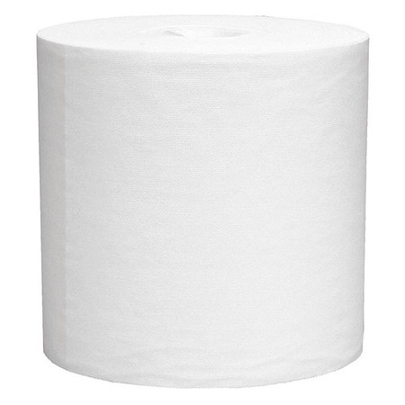 Kimtech Dry Wipe Roll, White, Meltblown, 140 Wipes, 6 in x 12 1/2 in, 6 PK 06471