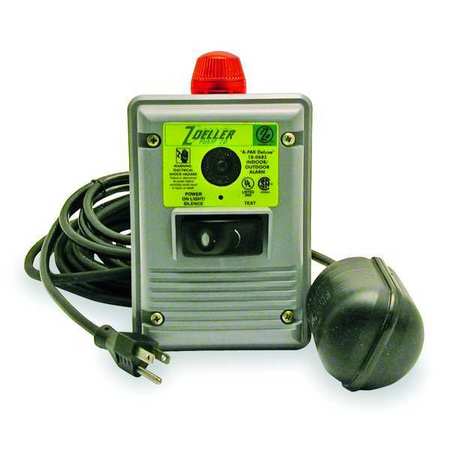 ZOELLER Outdoor High Water Alarm, Auto Reset 10-0682