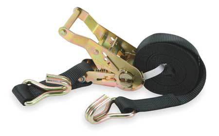 Zoro Select Tie-Down Strap, Ratchet, 15ftx1-1/2In, 1333 2VKP7