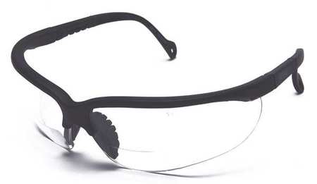 Condor Reading Glasses, +2.5, Clear, Polycarbonate 2VKZ8