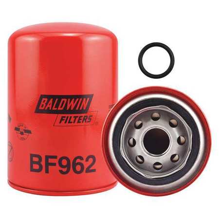 BALDWIN FILTERS Fuel Filter, 5-3/8 x 3-11/16 x 5-3/8 In BF962