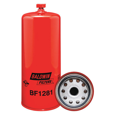 Baldwin Filters Fuel Filter, 11-5/16 x 4-9/32 x 11-5/16In BF1281
